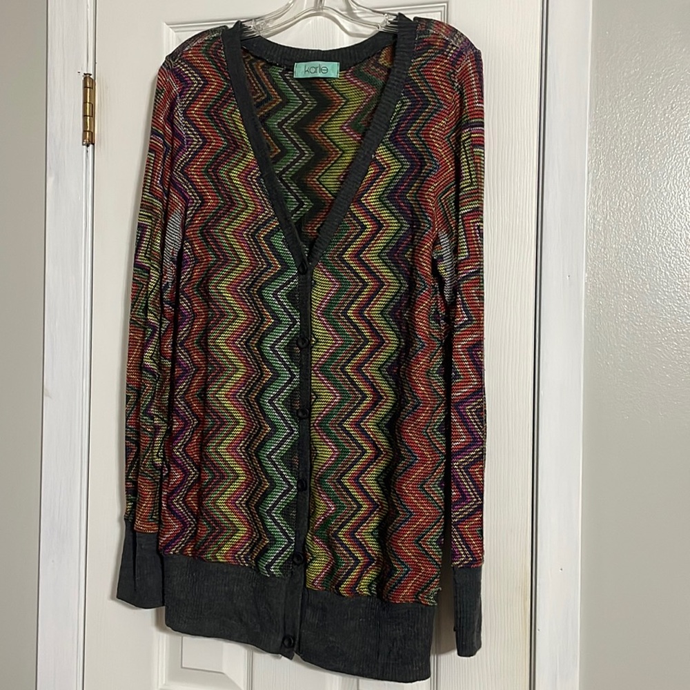 Karlie Multicolored Cardigan